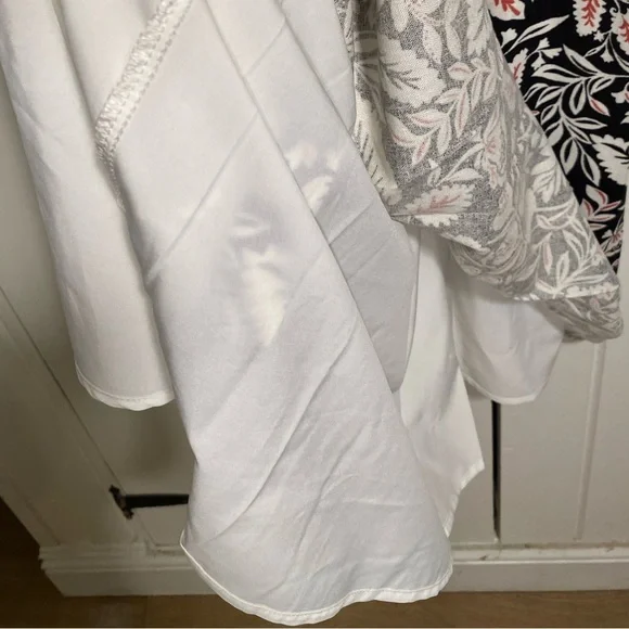 BCBG Maxazria Black and White Floral Print Midi Dress. Size 10. NWT - Picture 8 of 8